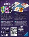 Disney Villains: The Card Game back of the box