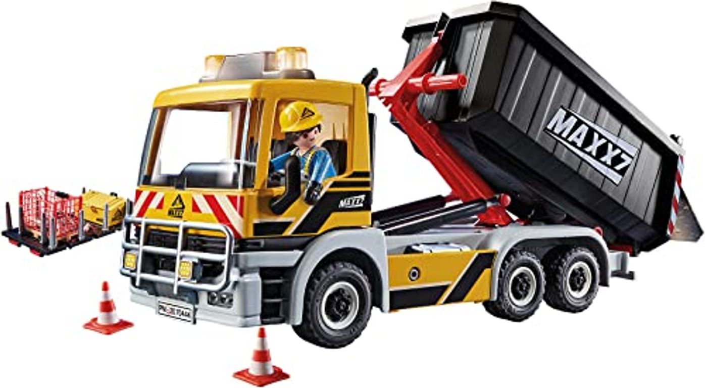 Playmobil® City Action Truck with Swap Board components
