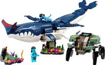 LEGO® Avatar Payakan der Tulkun und Krabbenanzug komponenten