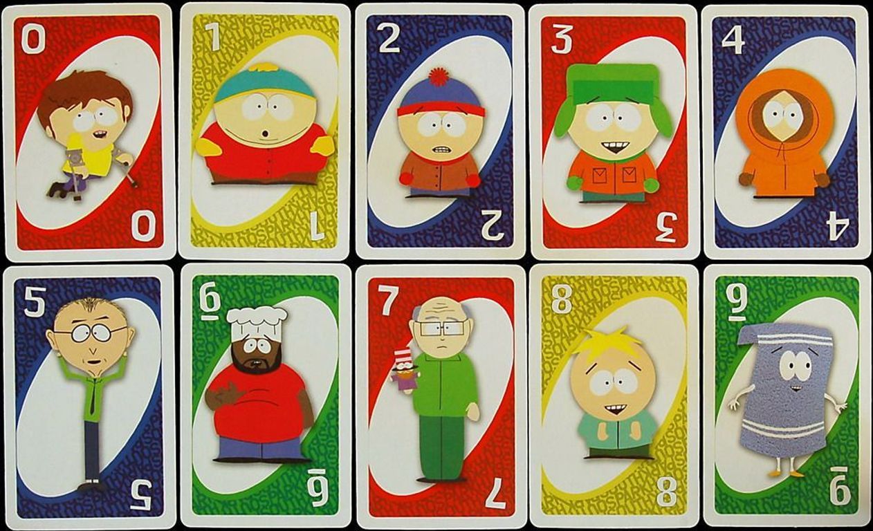 UNO: South Park carte