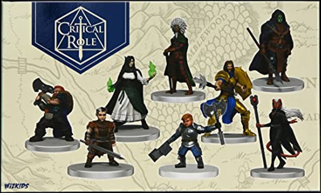 Guests of Critical Role Premium Miniatures miniaturas