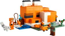 LEGO® Minecraft Il Capanno della Volpe componenti