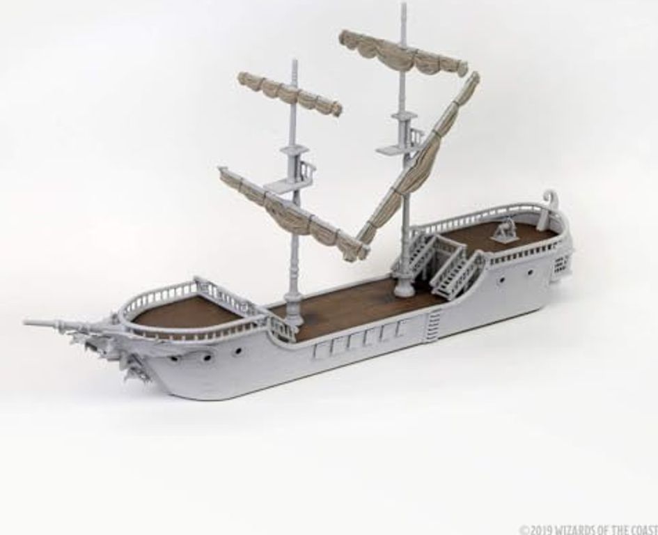 D&D Nolzur’s Marvelous Miniatures – The Falling Star Sailing Ship miniature