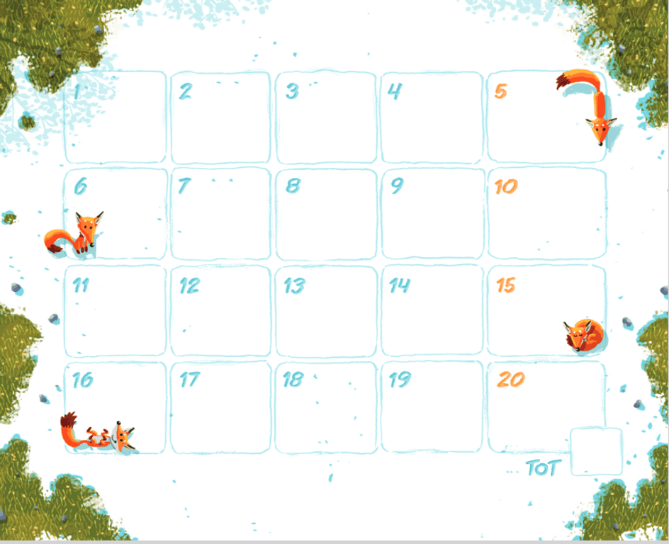 Foxy plateau de jeu