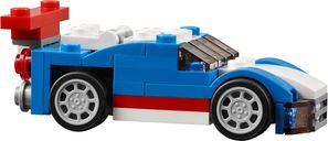 LEGO® Creator Auto da corsa blu componenti