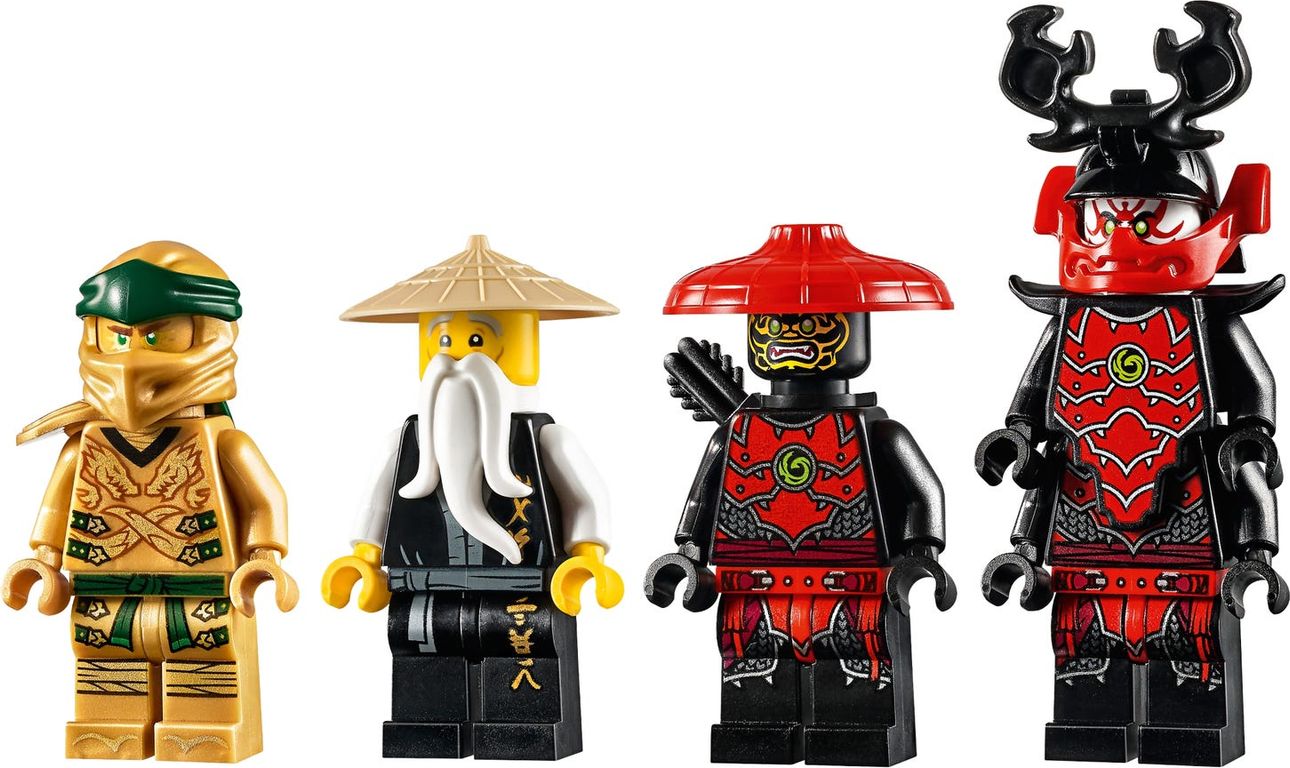 LEGO® Ninjago Golden Mech minifigures