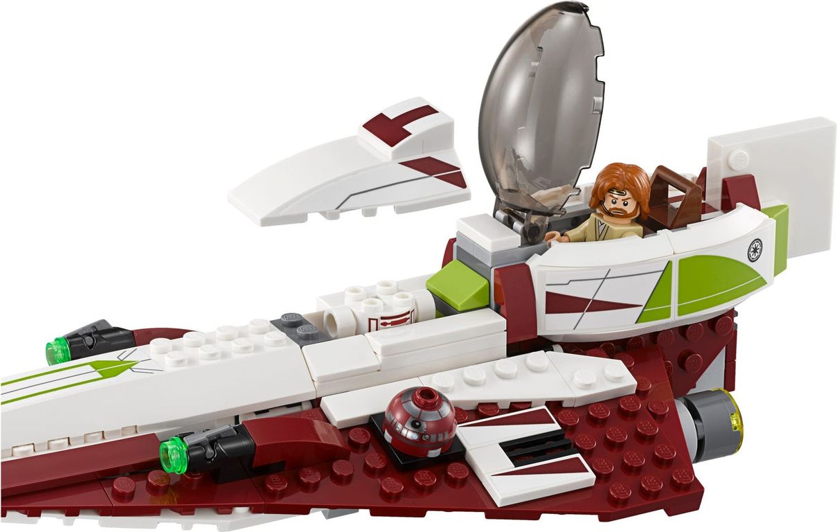 LEGO® Star Wars Jedi Starfighter™ con Hyperdrive componenti