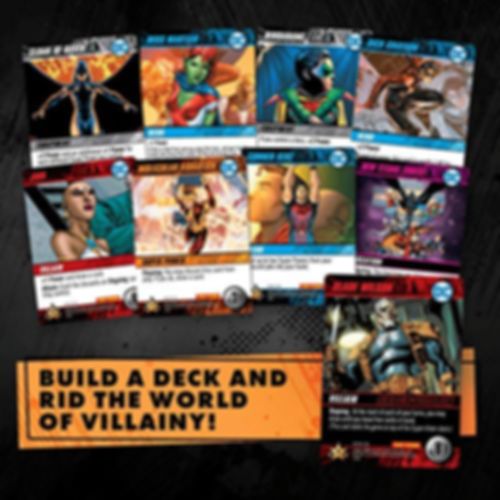 DC Comics Deck-Building Game: Teen Titans cards