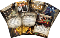 Arkham Horror: The Card Game – Fortune and Folly: Scenario Pack cards