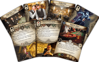 Arkham Horror: El Juego de Cartas – Fortuna e insensatez: Pack de Escenario cartas