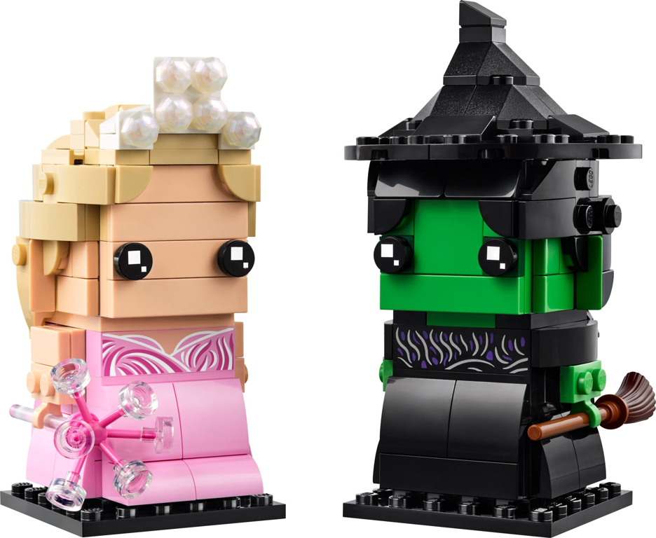 LEGO® BrickHeadz™ Elphaba & Glinda Figures components