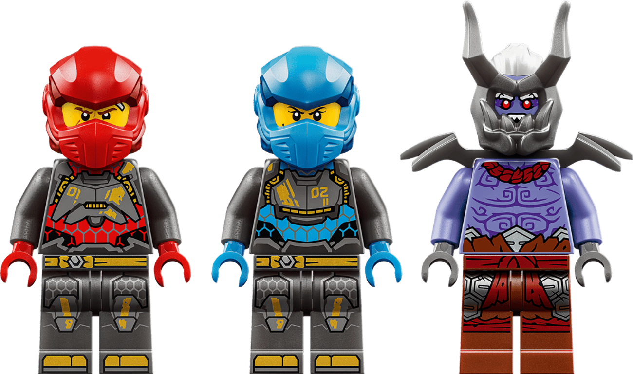 LEGO® Ninjago The Twin Titan Mechs minifigures