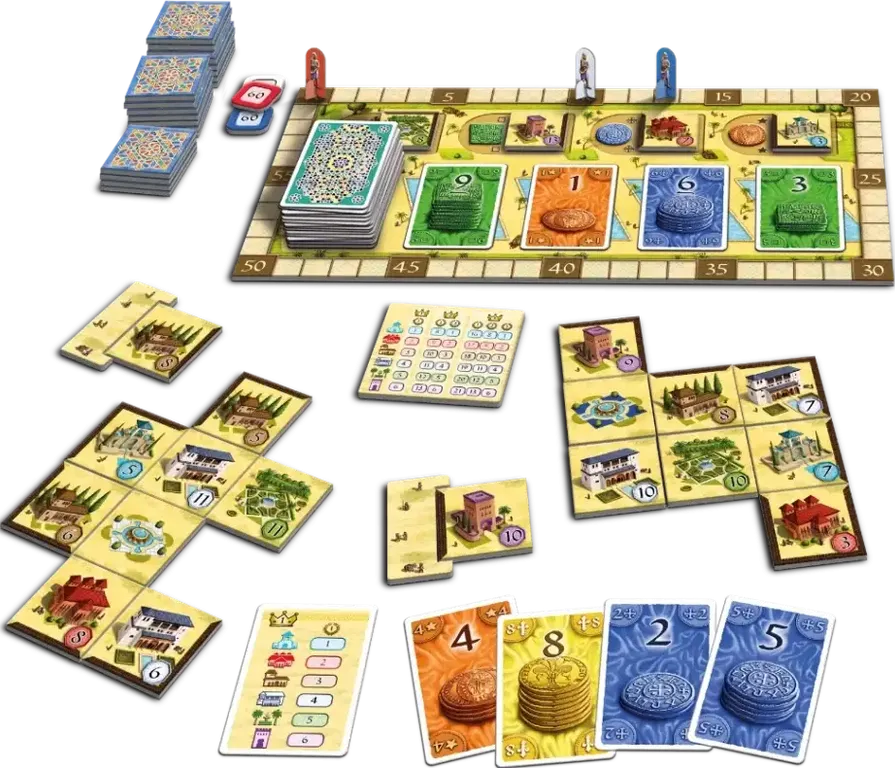 Alhambra: Family & Friends components