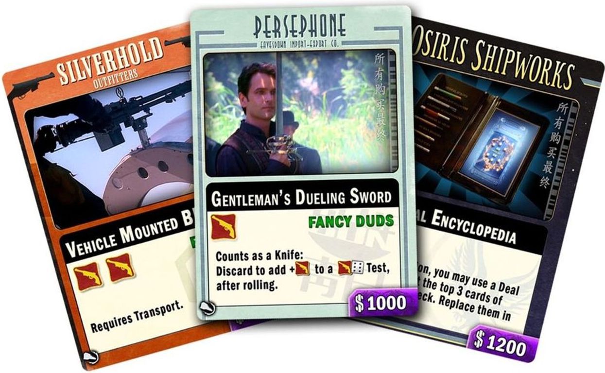 Firefly: The Game – Breakin' Atmo cartes