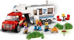 LEGO® City Pick-uptruck en caravan speelwijze