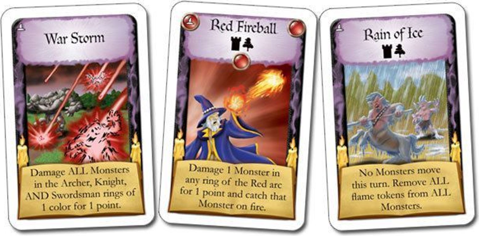 Castle Panic: The Wizard's Tower cards
