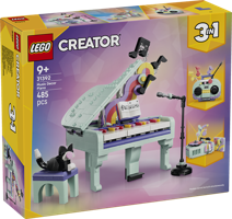 LEGO® Creator Pianoforte decorativo con gatto