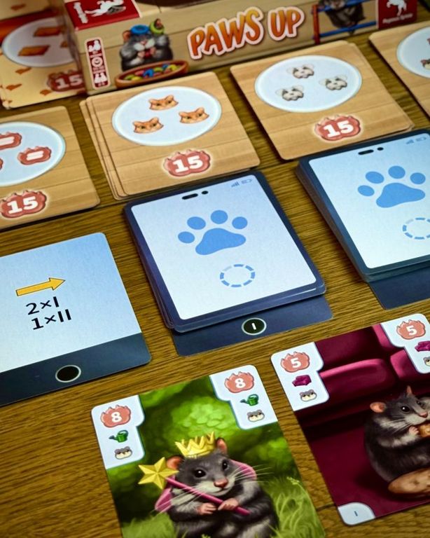 Paws Up cards
