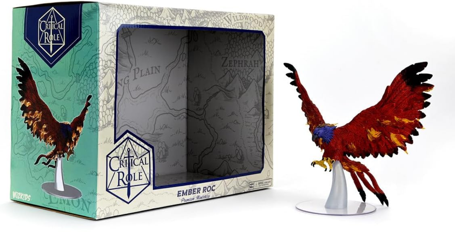 Critical Role: Monsters of Tal'Dorei - Ember Roc Premium Figure box