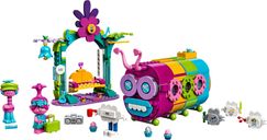 LEGO® Trolls Le bus chenille arc-en-ciel composants