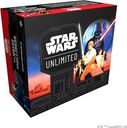 Star Wars: Unlimited - La Chispa De La Rebelión Sobre Booster Display (24 Booster) caja