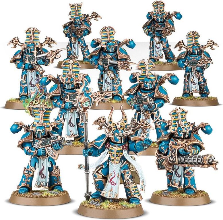 Warhammer 40,000: Thousand Sons - Rubric Marines miniatures