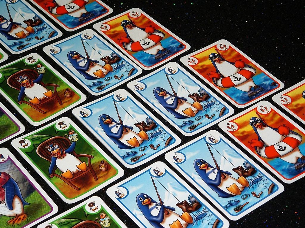 Penguin Party cartas