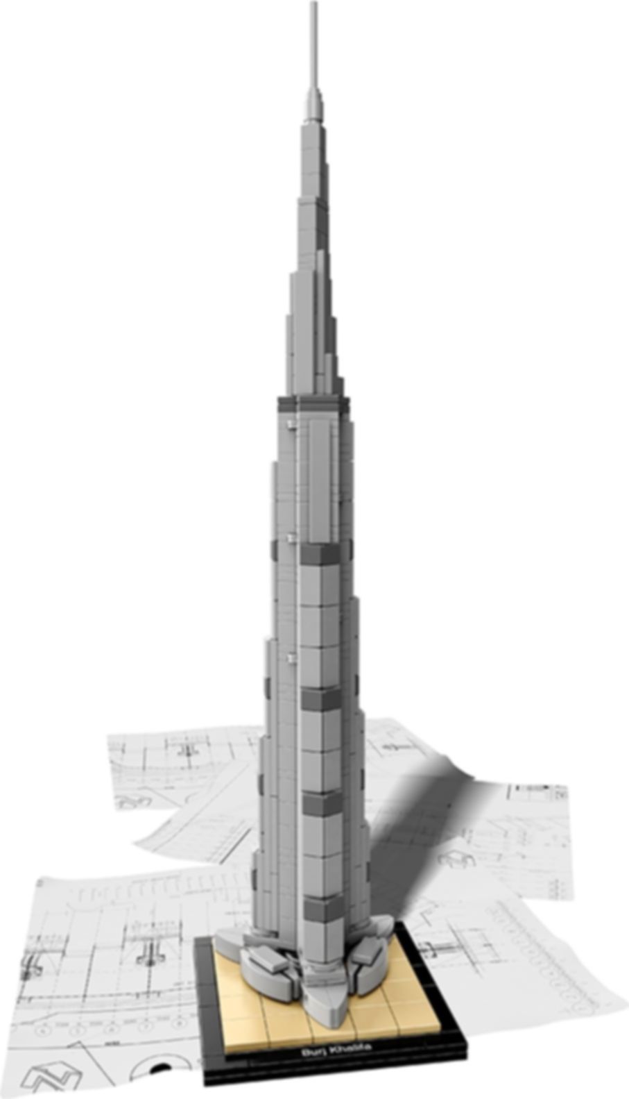 LEGO® Architecture Burj Khalifa components