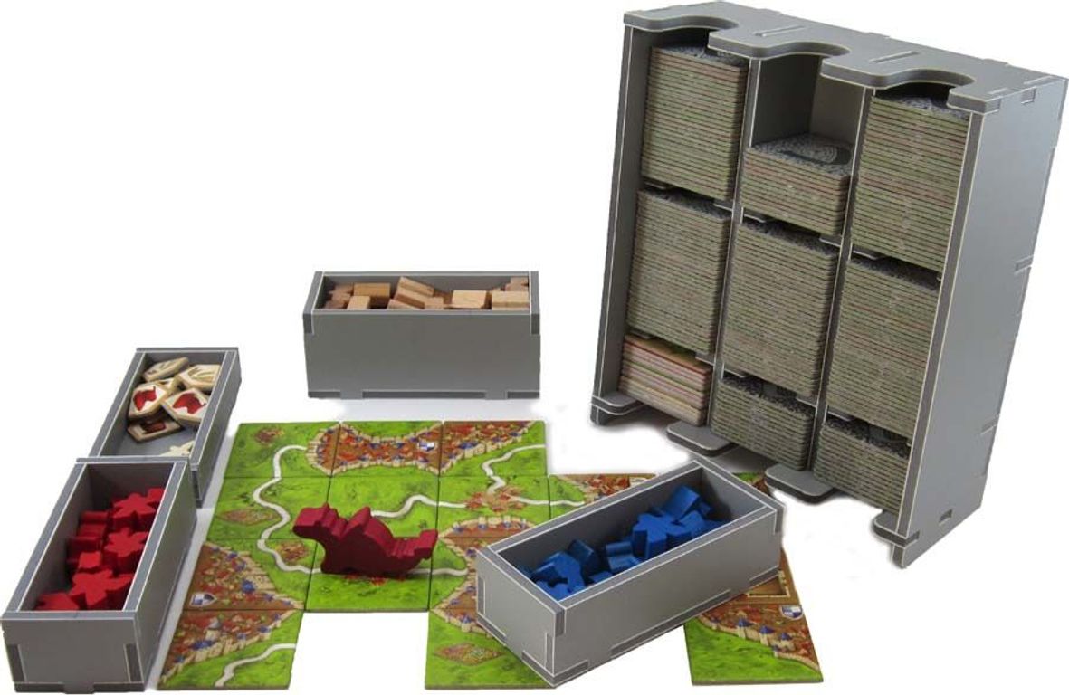 Carcassonne: Folded Space Insert partes