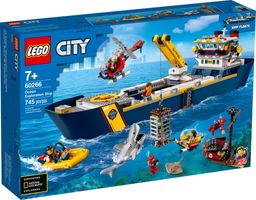 LEGO® City Le bateau d'exploration océanique