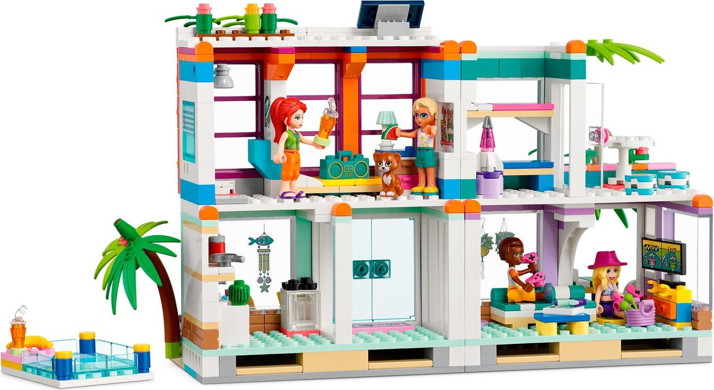 LEGO® Friends Ferienhaus am Strand rückseite