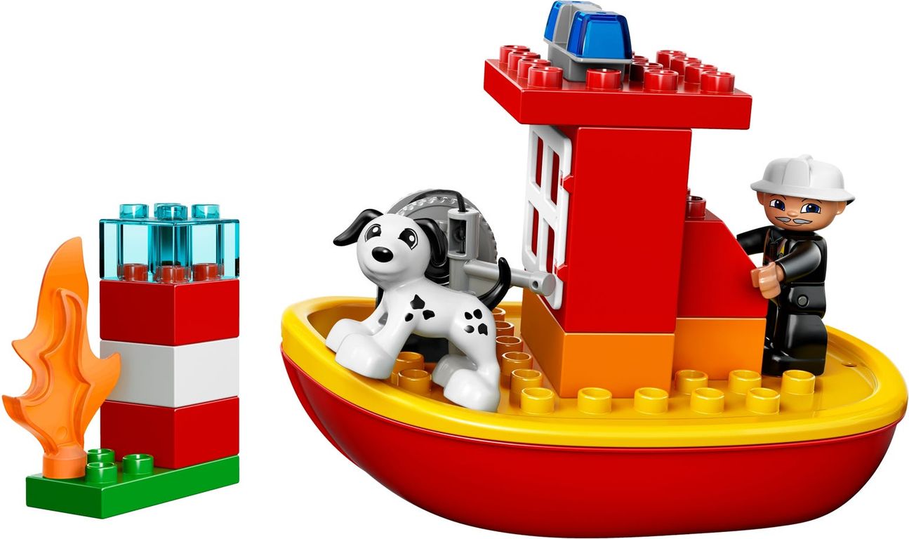 LEGO® DUPLO® Feuerwehrboot spielablauf