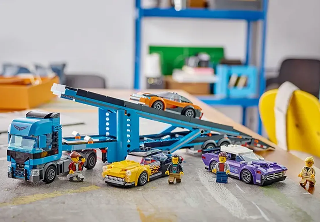 LEGO® City Transportvoertuig met sportauto's