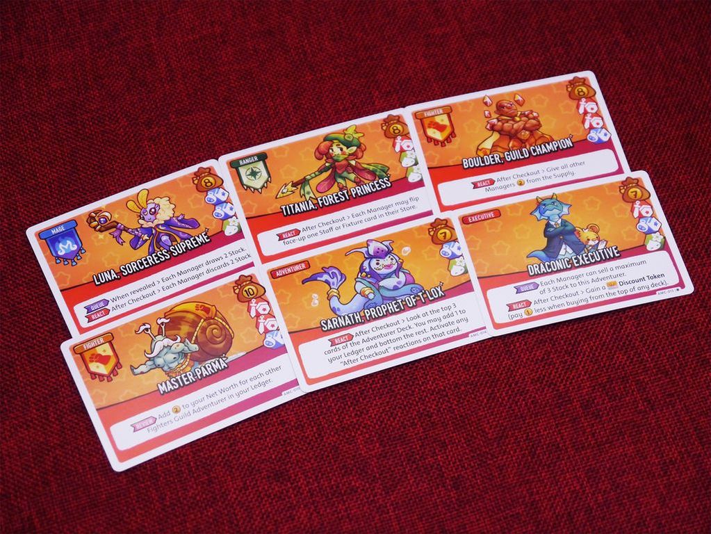 Adventure Mart cards