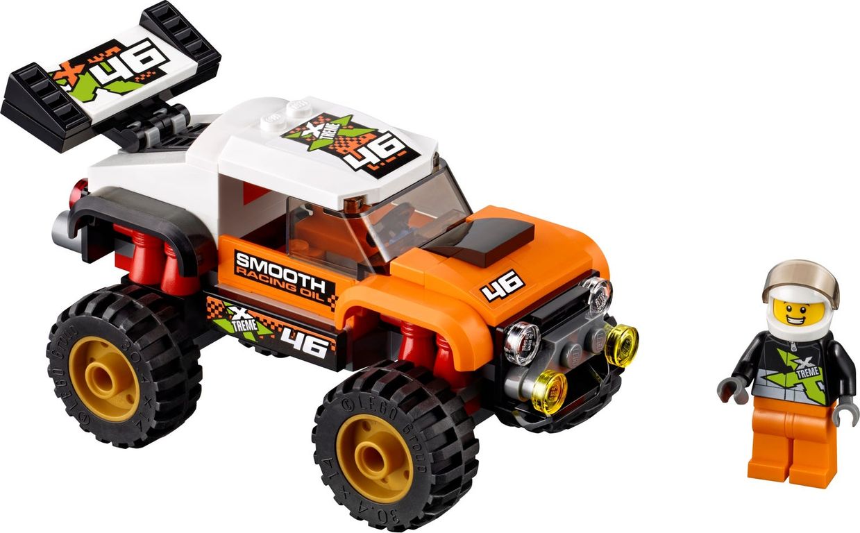 LEGO® City Le 4x4 de compétition composants