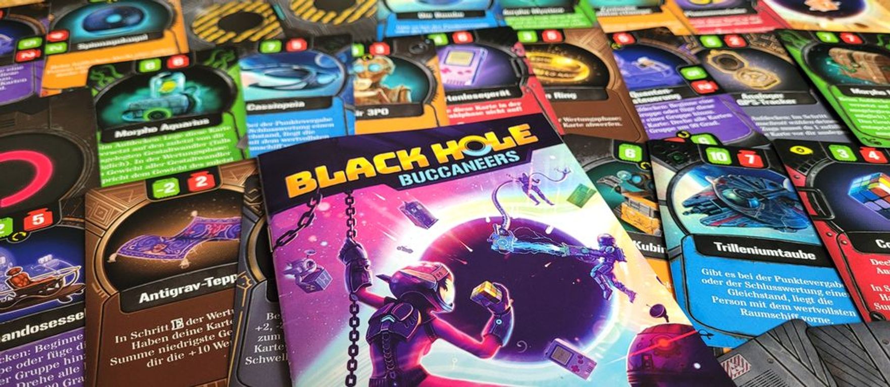 Black Hole Buccaneers cartas