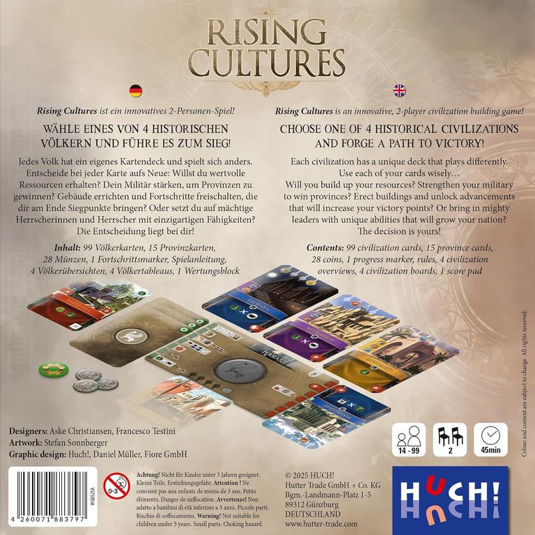 Rising Cultures back of the box