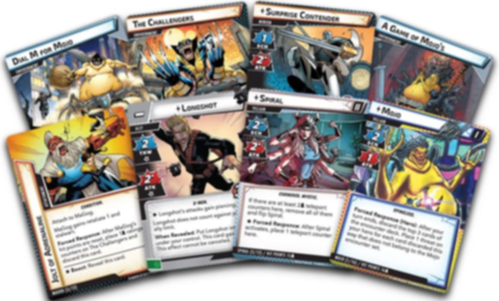 Marvel Champions: The Card Game – MojoMania Scenario Pack cards