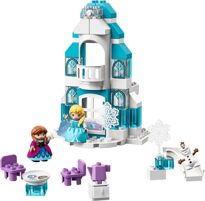 LEGO® DUPLO® Le château de la Reine des neiges composants