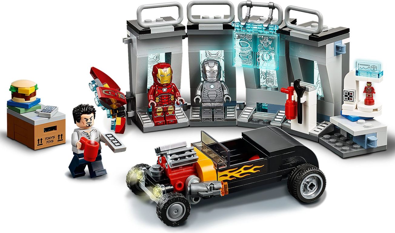 LEGO® Marvel Iron Mans Arsenal spielablauf