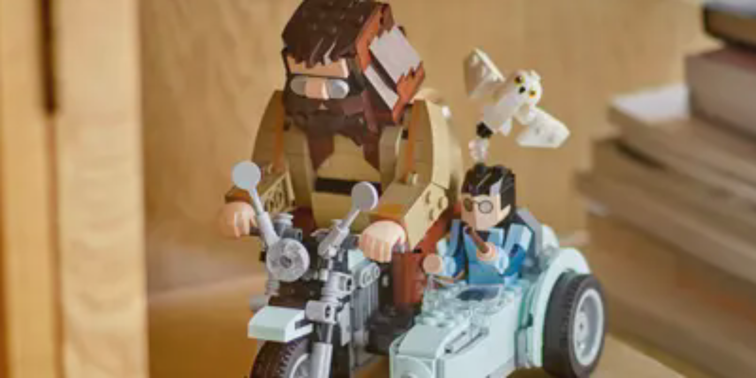 LEGO® Harry Potter™ Giro sul sidecar di Hagrid e Harry