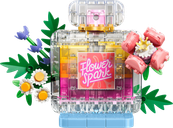 LEGO® Creator Floral Decor Perfume Bottle components