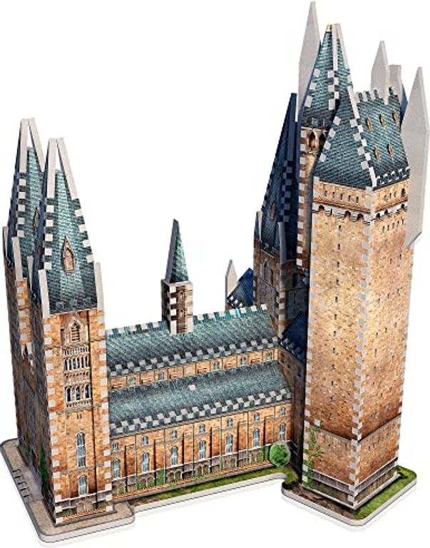 3D-puzzel - Hogwarts - Astronomietoren achterkant