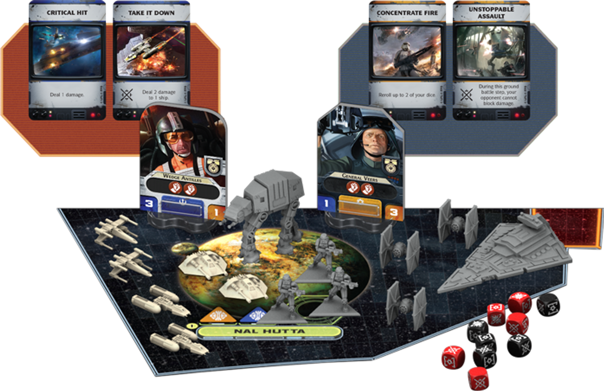 Star Wars: Rebellion komponenten