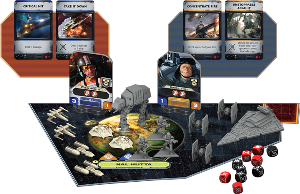 Star Wars: Rebellion components