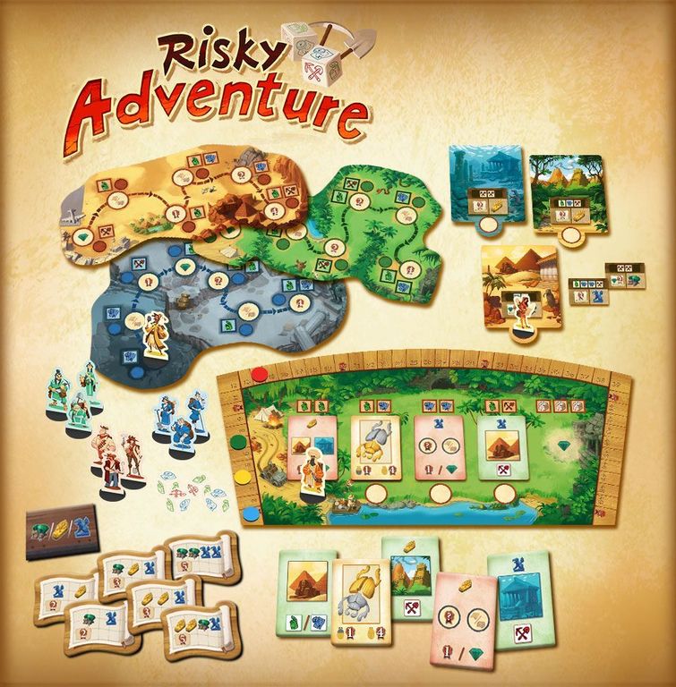 Risky Adventure componenti