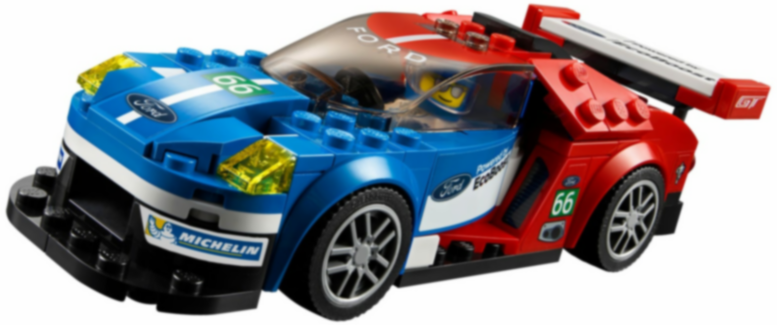 LEGO® Speed Champions Ford GT 2016 & Ford GT40 1966 gameplay