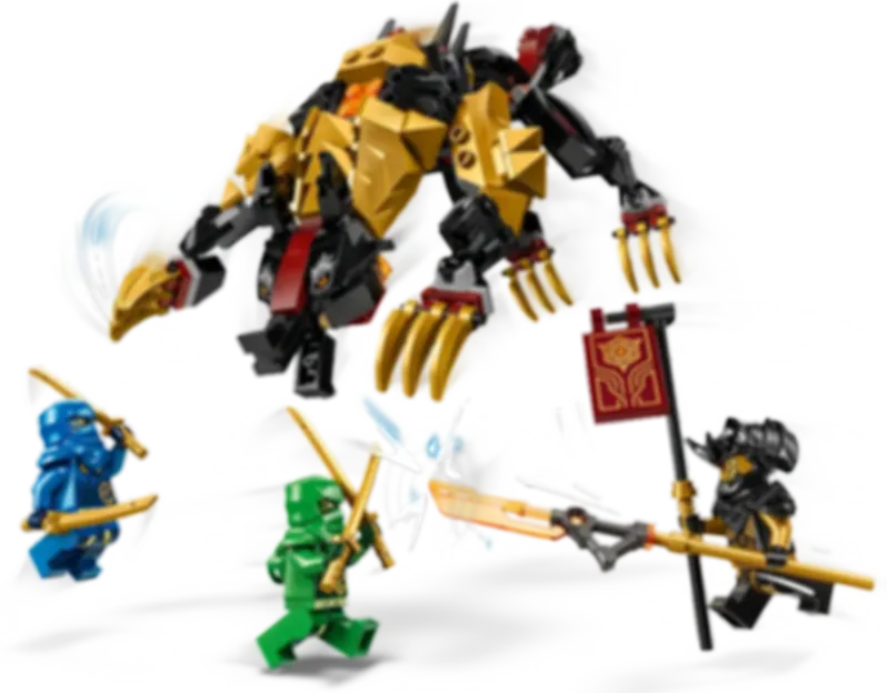 LEGO® Ninjago Le chien de combat Dragon Imperium gameplay