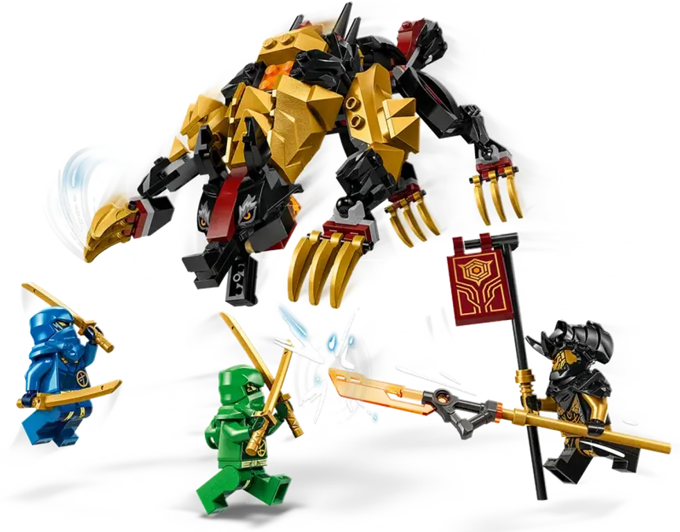 LEGO® Ninjago Le chien de combat Dragon Imperium gameplay