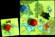 Carcassonne: Hunters and Gatherers components